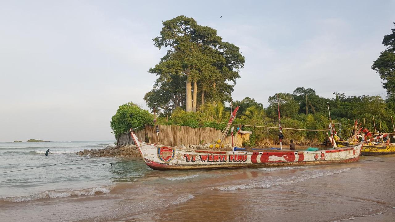 Ahanta Eco Lodge Busua Exterior foto